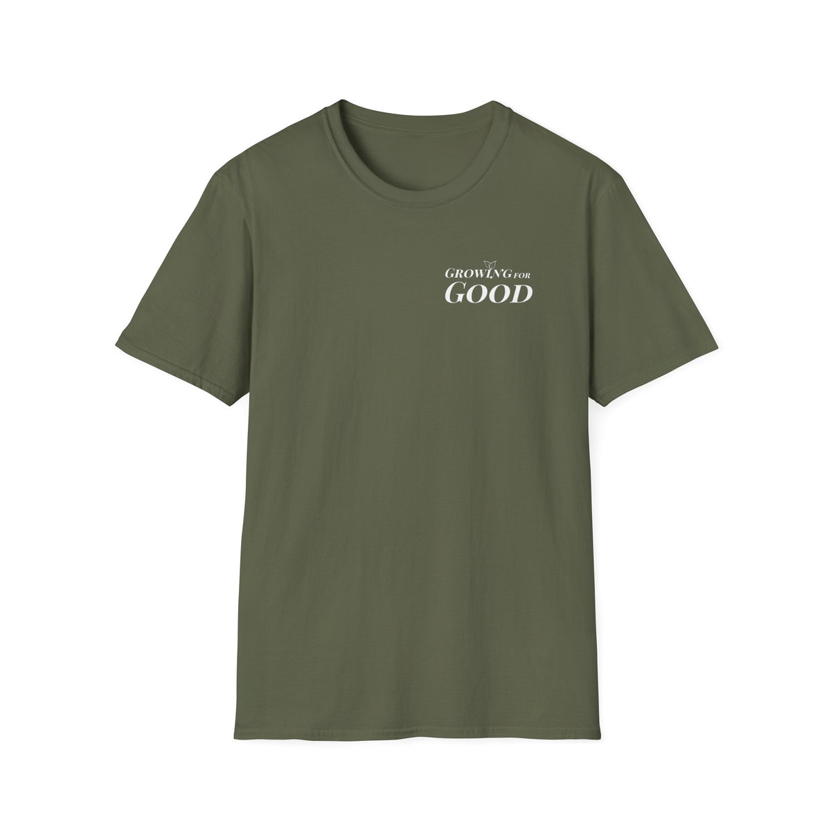 Growing For Good T-Shirt — Minimal Positive Message Tee
