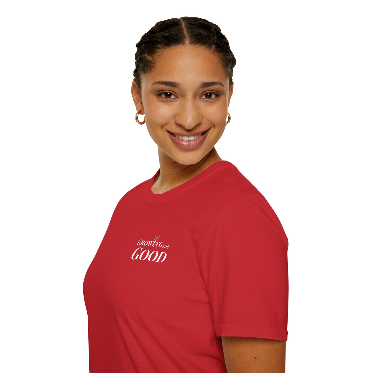 Growing For Good T-Shirt — Minimal Positive Message Tee