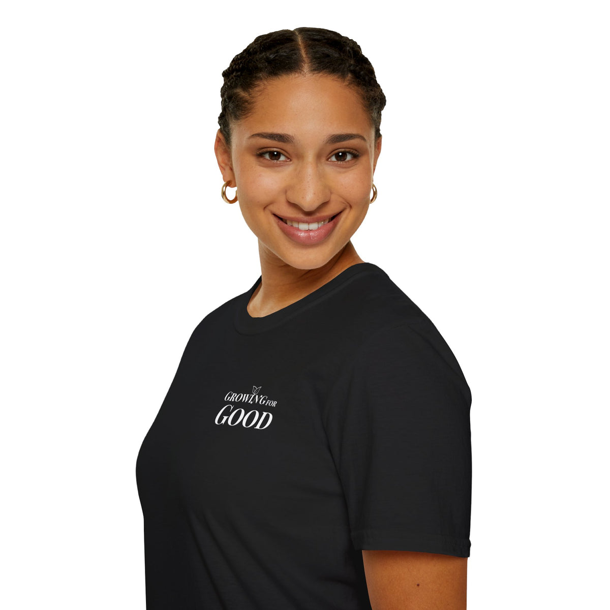 Growing For Good T-Shirt — Minimal Positive Message Tee
