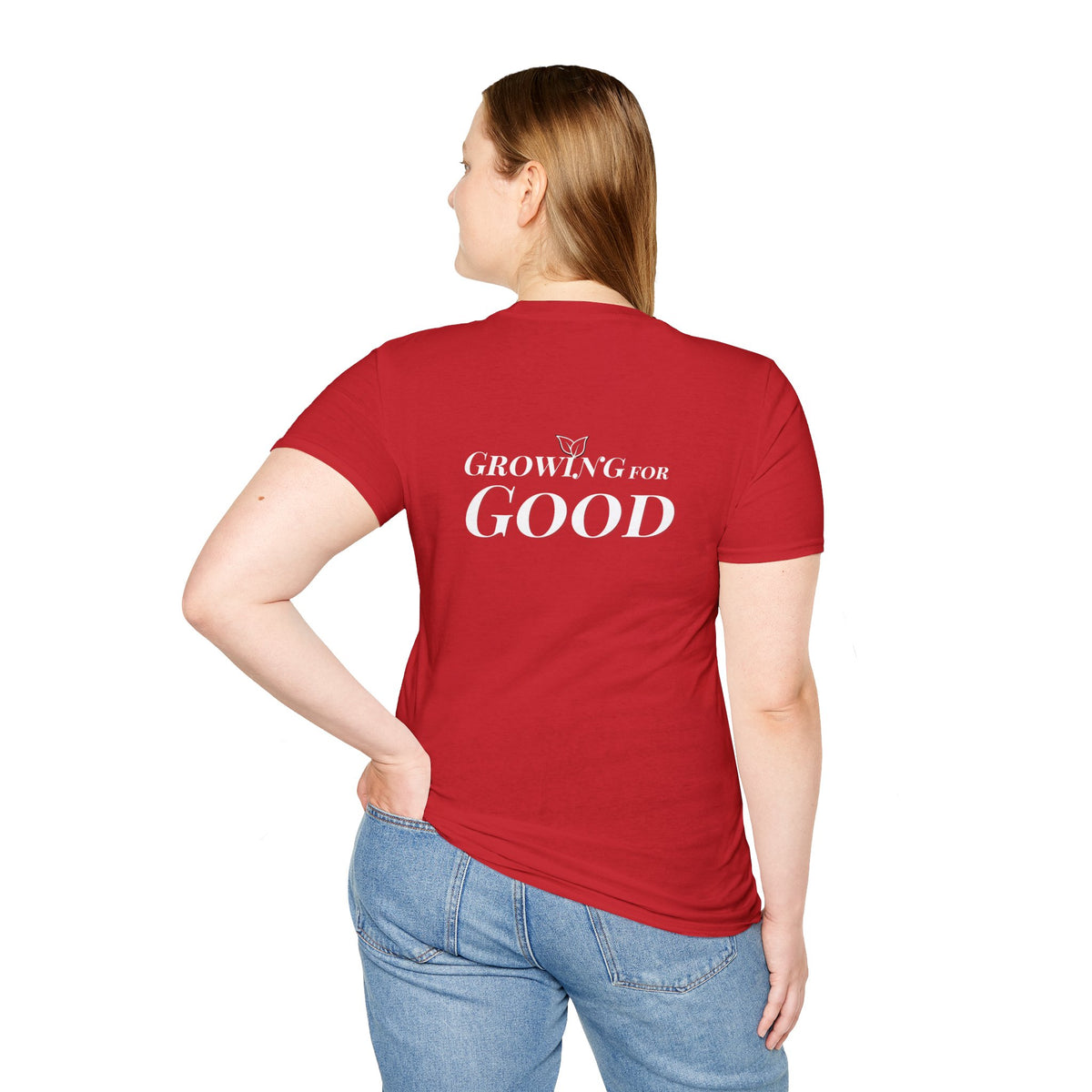 Growing For Good T-Shirt — Minimal Positive Message Tee