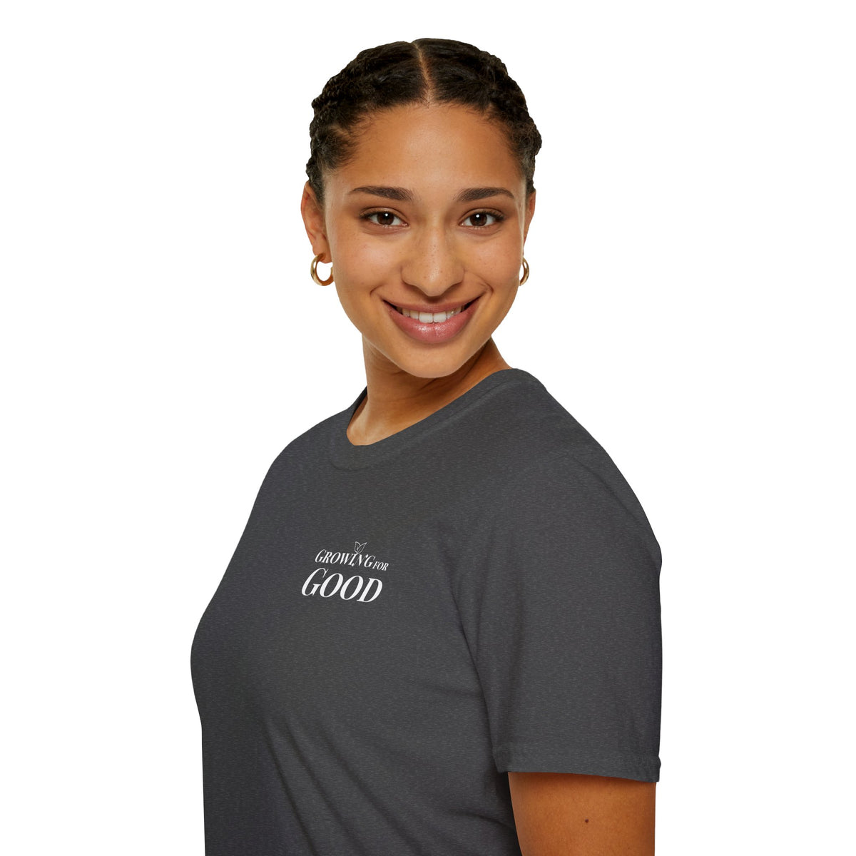 Growing For Good T-Shirt — Minimal Positive Message Tee