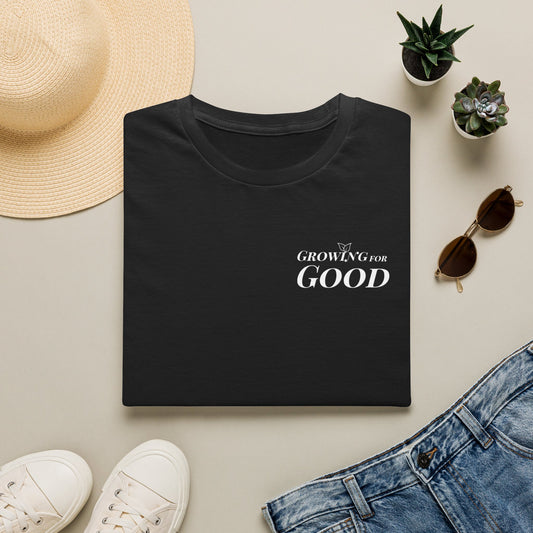 Growing For Good T-Shirt — Minimal Positive Message Tee