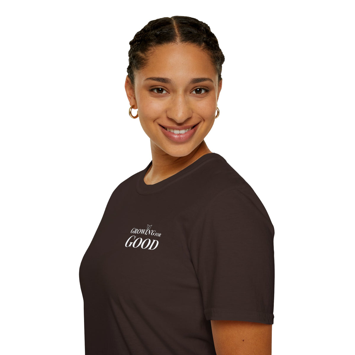 Growing For Good T-Shirt — Minimal Positive Message Tee
