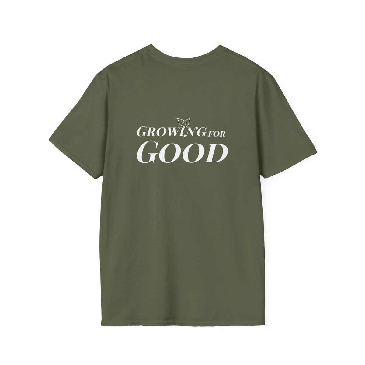 Growing For Good T-Shirt — Minimal Positive Message Tee