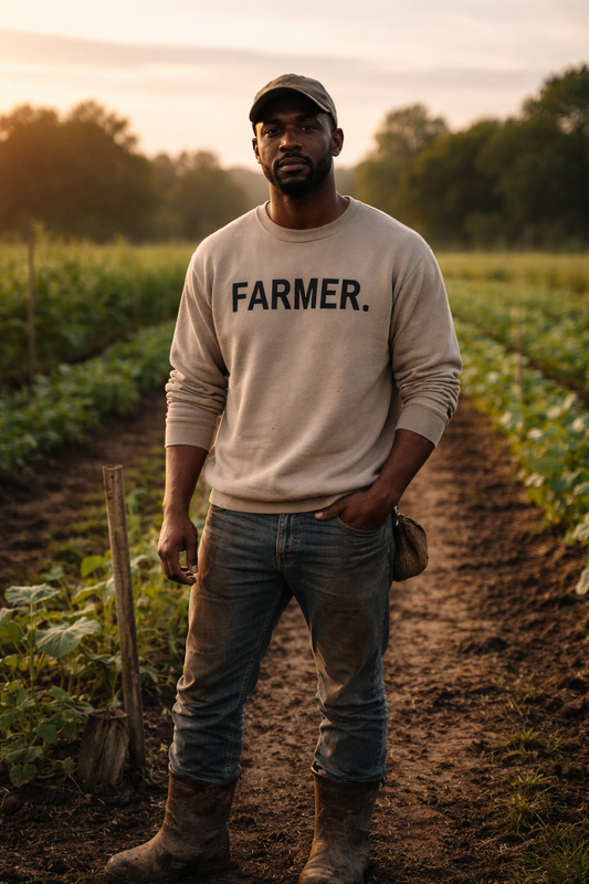 FARMER.™ Apparel Collection | Purpose-Driven Farmwear Supporting Local Food Access