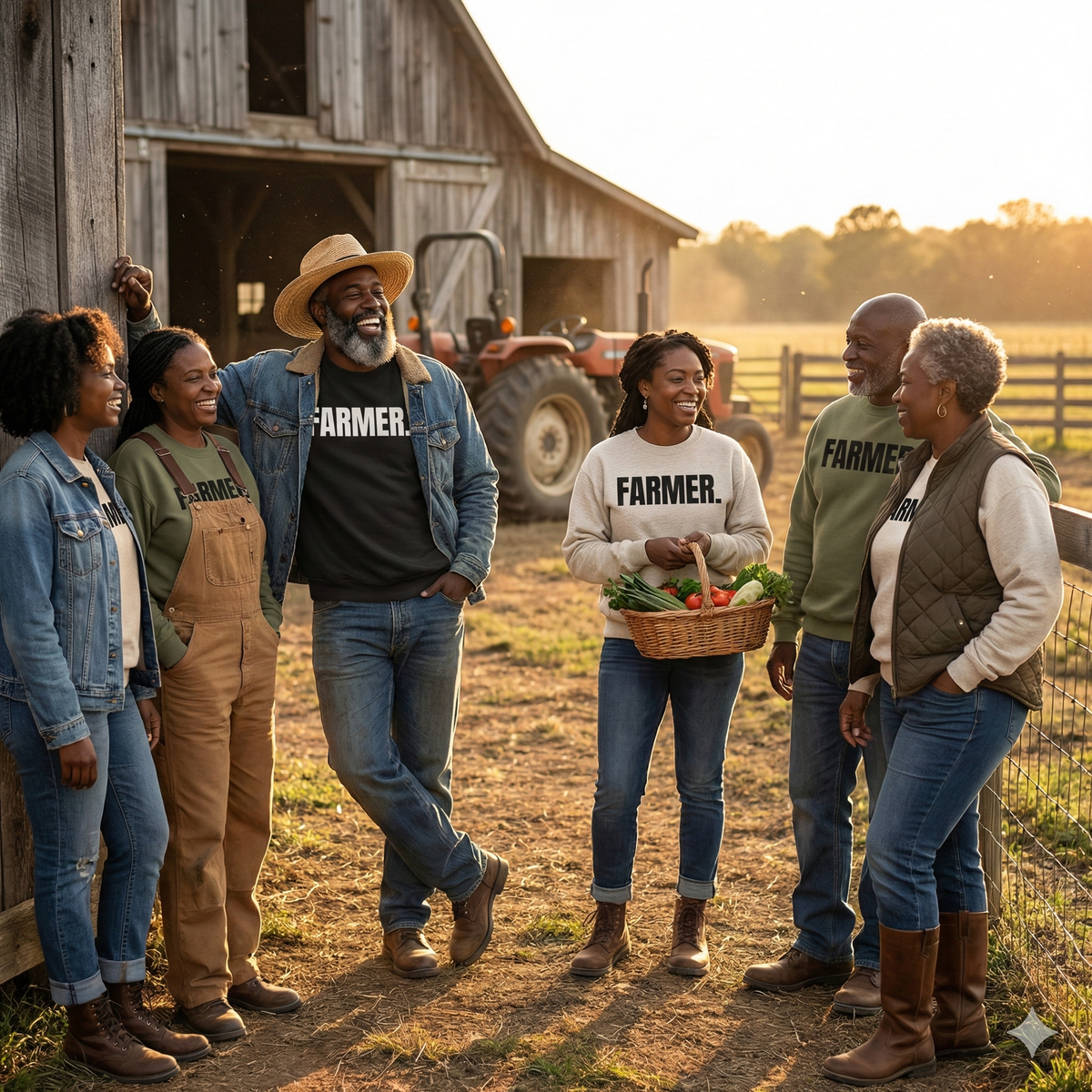 FARMER.™ Apparel Collection | Purpose-Driven Farmwear Supporting Local Food Access