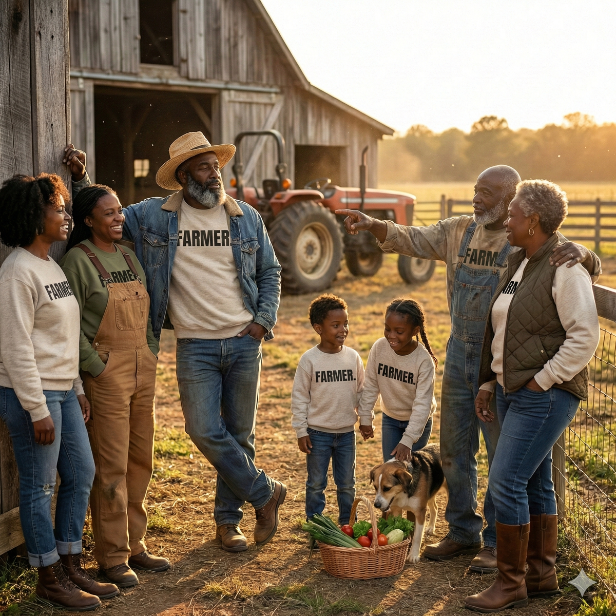 FARMER.™ Apparel Collection | Purpose-Driven Farmwear Supporting Local Food Access